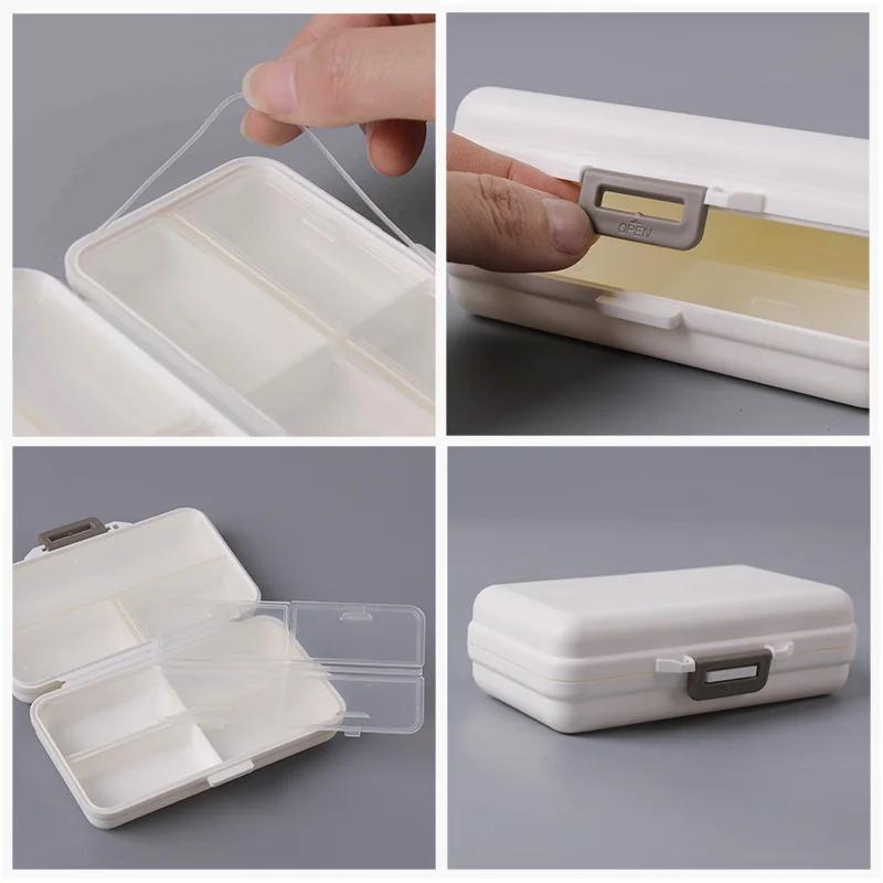 Portable Medicine Box Sub-packing Mini 7 Days Old Man Travel Pillboxes Large Capacity Storage Box