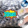 20sets Magnetic Buckles Suction Cup Type Invisible Magnetic Button Clothing Leather Bag Hand Sewn Magnetic Concealed Buckles