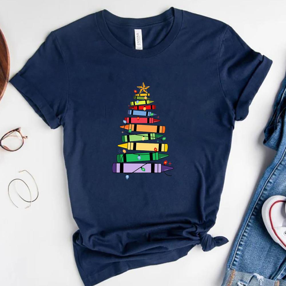 Christmas Teacher Shirt School Christmas Teacher Life Tshirt Lit It Up Xmas Tee Merry Santa Shirt Holiday Party Tops Xmas Gift