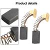 2pcs Carbon Brush Spare Parts 6X11X19mm 824216 869659 For 6302 Type 1/2/3/4 For Porter Cable N031652 Brand New