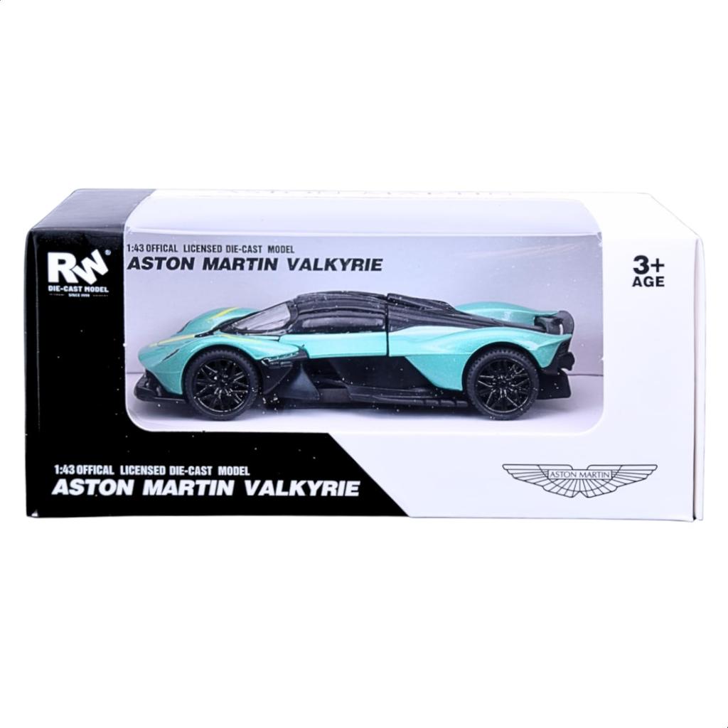 RW Aston Martin Valkyrie Green Diecast Model Finished Product RW8143 GN 1/43 / Car,
