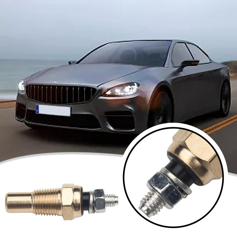 

Car Accessories Temp Sensor Oil/Water Oil Temperature Single Connection Sensor 1/8 NPT 4.2cm Electronic Transmitter Gold CHINA