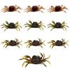 10PCS Silicone Crab Baits with Double Hooks Fishing Baits Durable Crab Lures  Freshwater Fishing