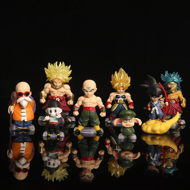 Toys Model Dragon Ball Super Son Goku Vegeta Broly Buu Action Figure Dragon Ball Figure Set Anime Figurines Ultra Instinct Gifts