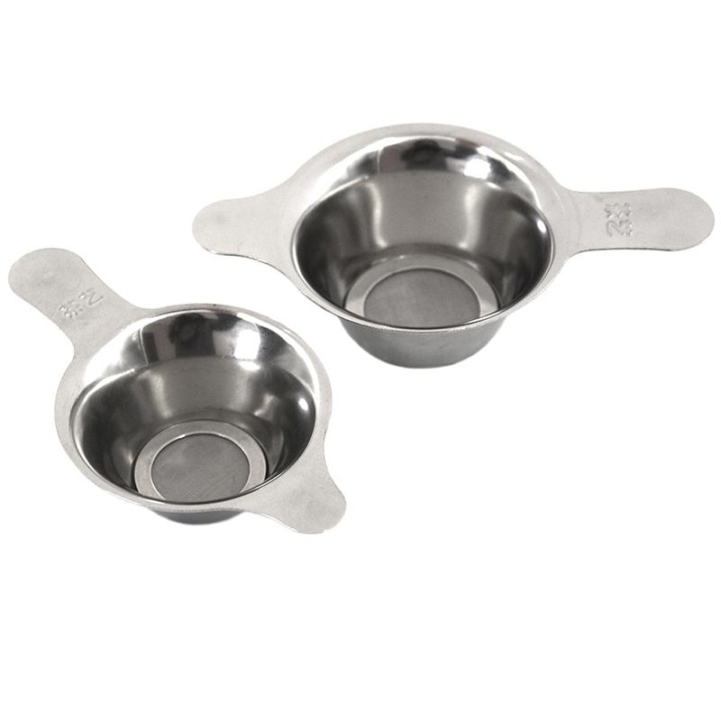 Fine Mesh Tea Strainer Filter Sieve Stainless Steel Tea Strainers Leaf Teapot Spice Filter Kitchen Accessories 2Sizes