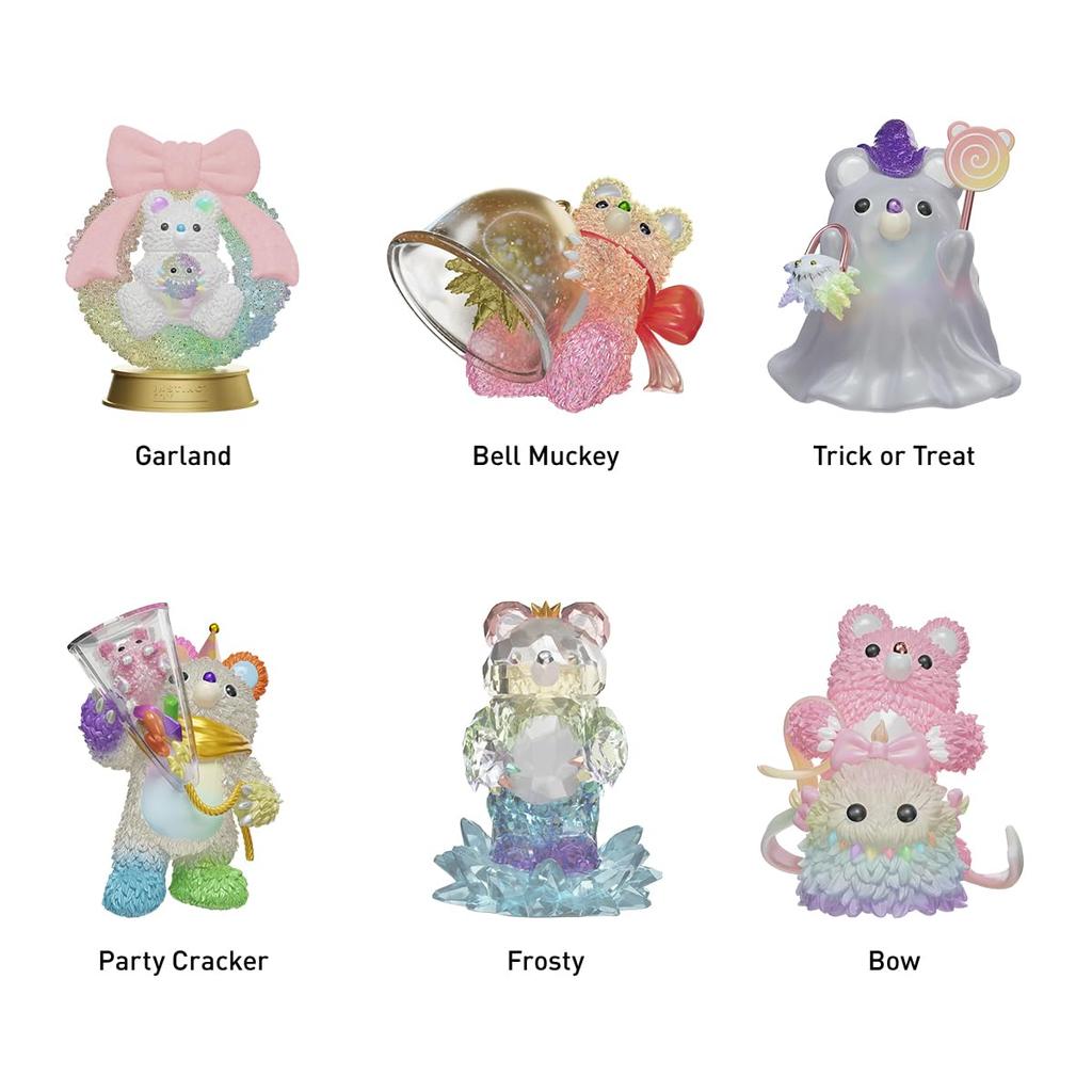 POP MART INSTINCTOY Muckey Celebration Gift Series Pop Mart Gachapon Blind Box Figure Plastic Model Premium Toy PVC Soft Vinyl Original Character