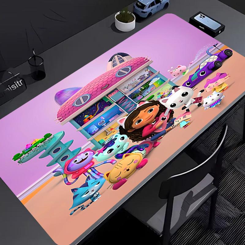 Gabby's Dollhouse1 Mouse Pad - Non-Slip Rubber Base, Smooth Surface for Work,Gaming,Office,And Home Use, Desk Mouse Pad