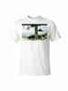 Unisex T-shirt Mishima Pass Japanese Landscape Graphic T-Shirt, Mount Fuji Ukiyo-E Style Artwork Tee, Teenager Shor
