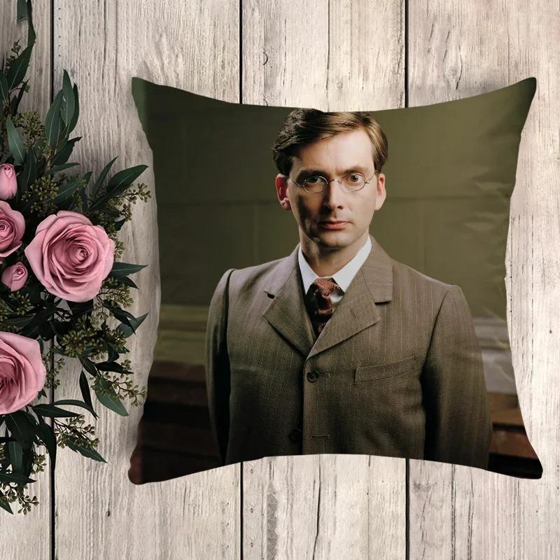 Anime Pillow David Tennant Cushion Cover X Decorative Pillowcases For Pillows X Pillowcase Car Decoration Fall Decor