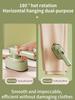 Portable 1200W Handheld Garment Steamer with Ceramic Panel for Quick Wrinkle Removal and Home Use.