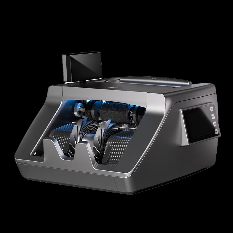 Deli Portable 3-Screen Currency Counter & Banknote Detector