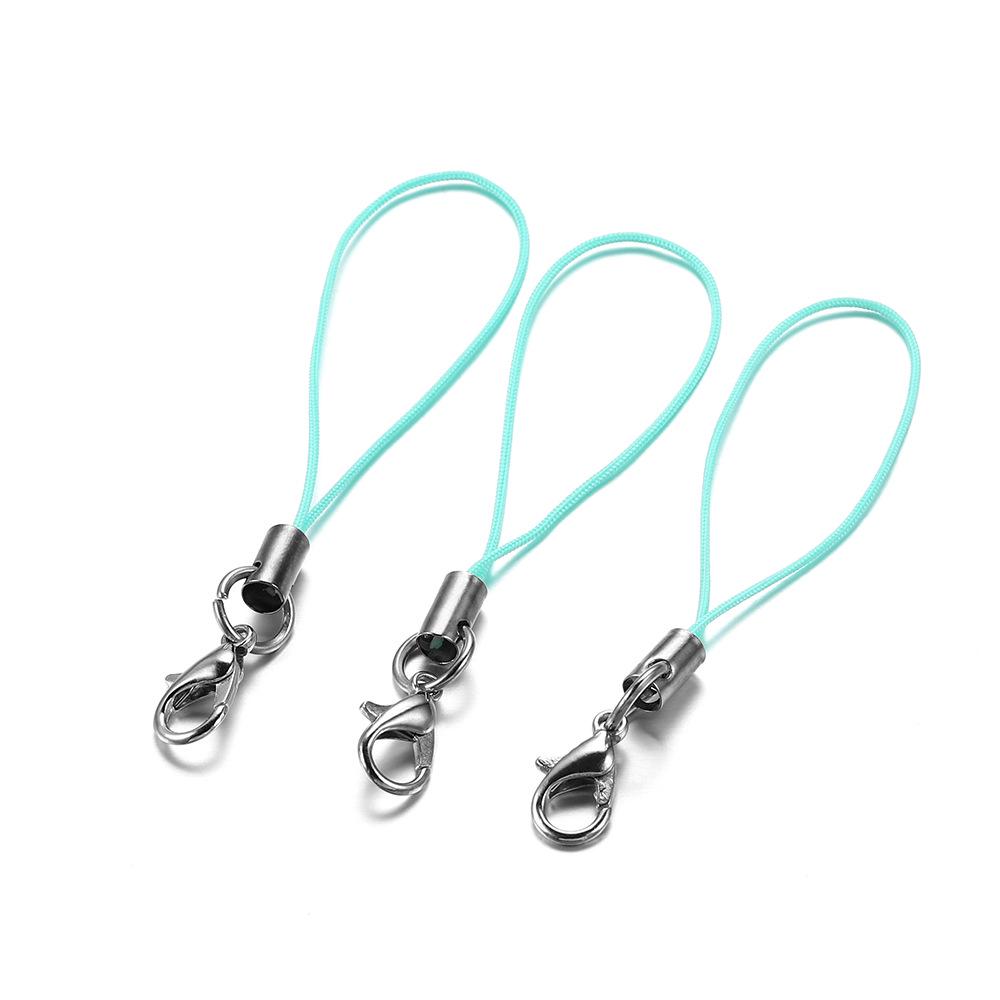 Lobster Clasp Nylon Phone Strap Doll Lanyard Jewelry Craft Accessory