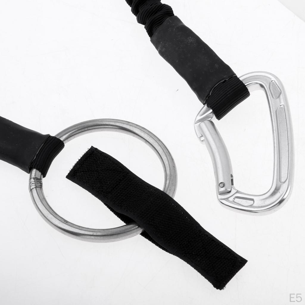 Safety Lanyard Shock Absorbing Fall Rope - 85cm