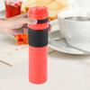 350ml Portable Coffee Press Bottle Tea Coffee Maker Drinking Water Cup for Travelling Black