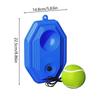 Tennis Practice Rebounder, Reaction Training Game, with String Tennis Return Ball Trainer for Party, School, Backyard, Beach