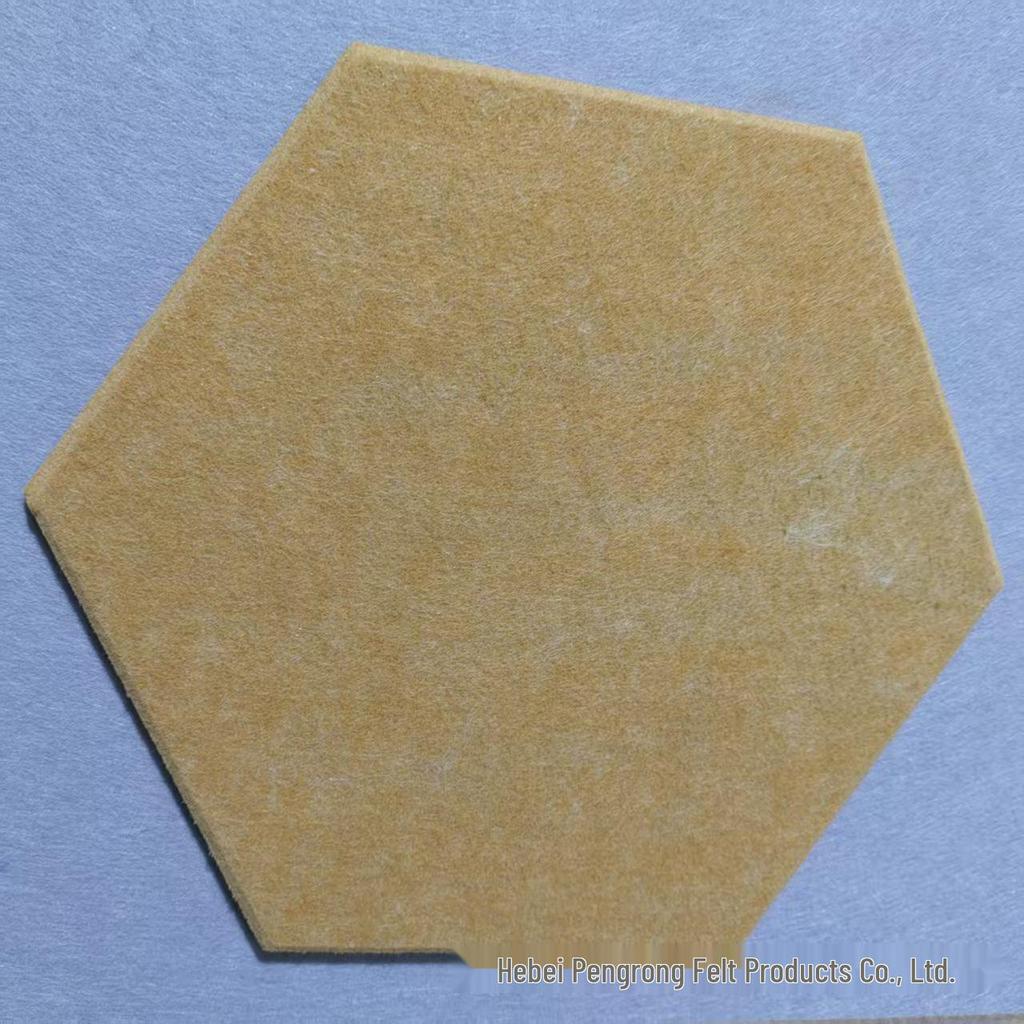 Hexagonal Polyester Fiber Sound-Absorbing Panel for Indoor Wall Soundproofing In Music Rooms and Studios