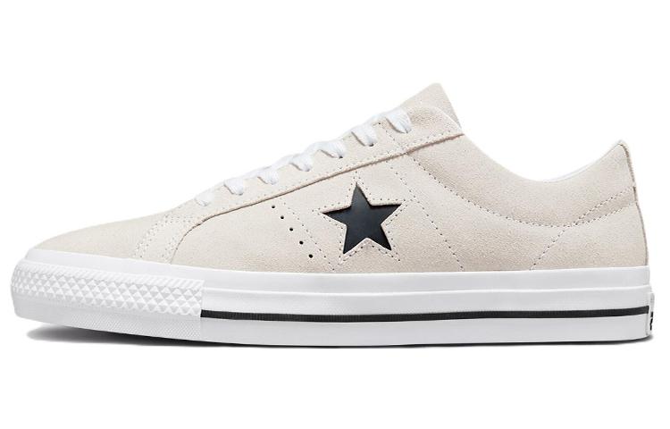 One Star Converse Pro Suede Low  Egret White  172950C 35.5