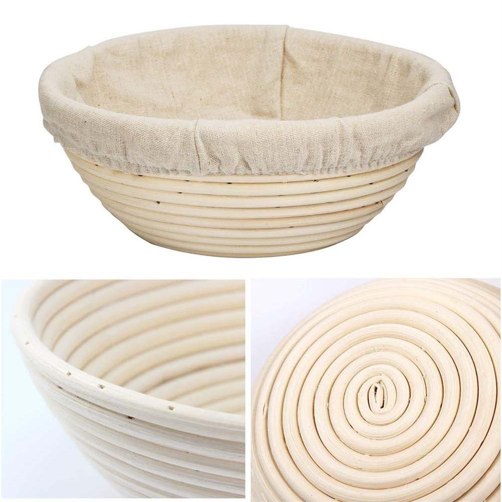 Rattan Gärkörbchen Natur Brot Gärkorb Küche Sauerteigschüssel