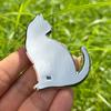 Koongloong Sticker Cat Car Emblem Cat 3D Cute Decoration Car