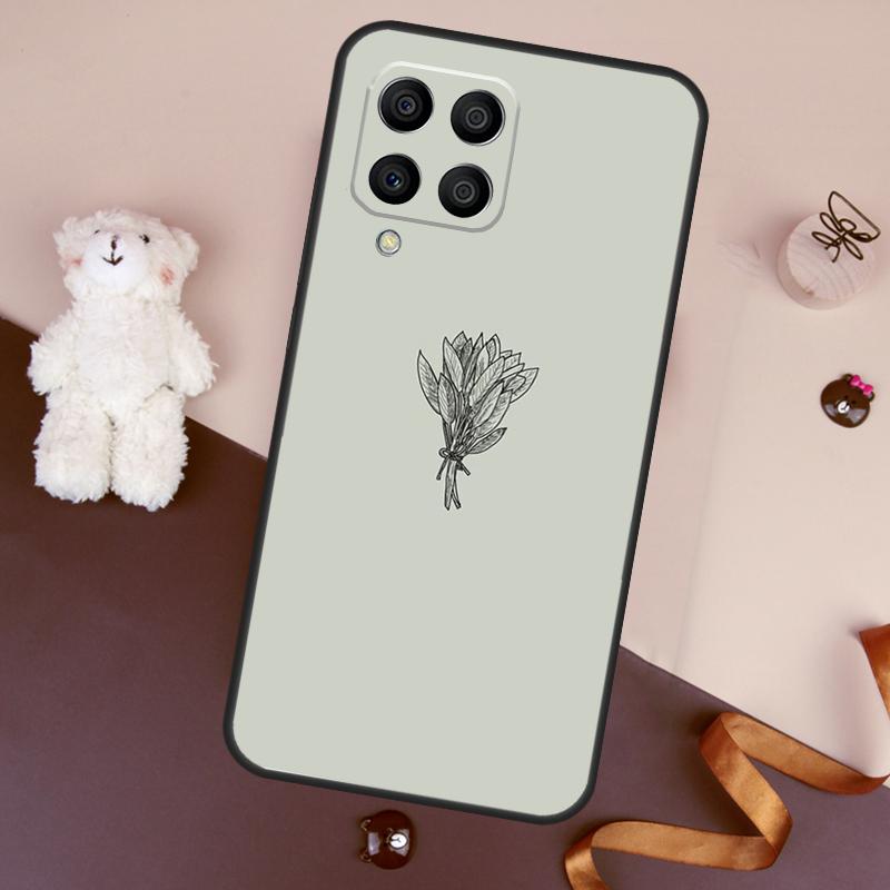 Aesthetics Flower Case For Samsung Galaxy M32 M52 M14 M54 M13 M33 M53 M56 M36 M16 M31 M11 M12 M35 M55 M15 M06