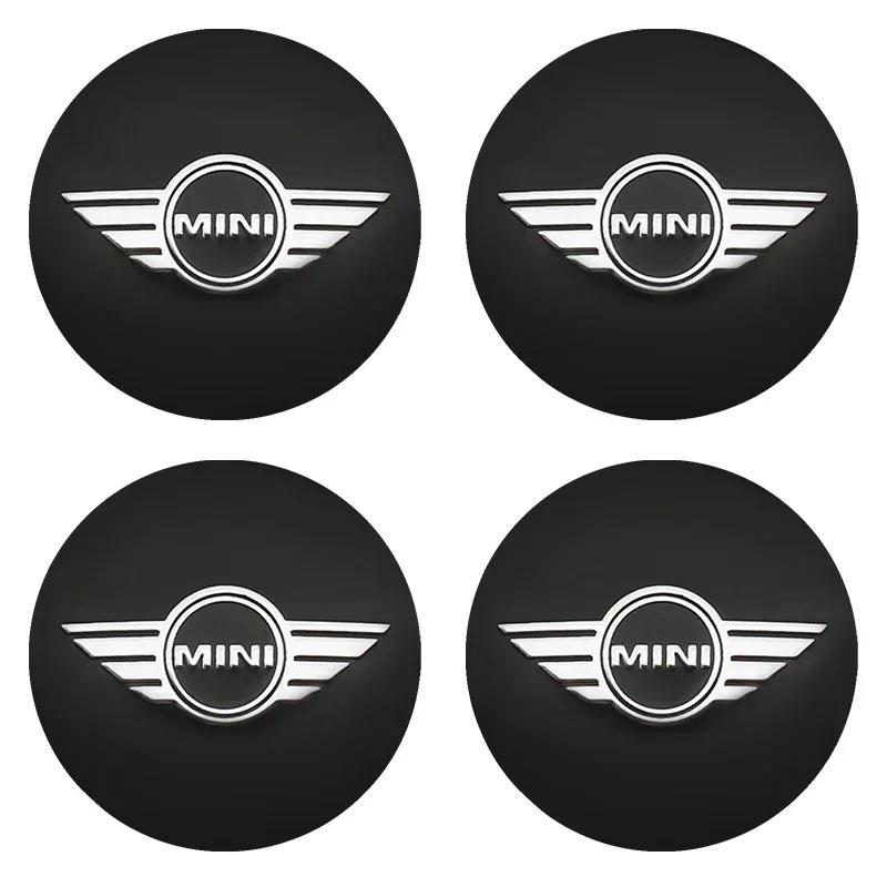 4ks 56mm Krytky středů kol pro auto, Krytky ráfků, Znaky, Samolepky pro BMW M E34 E36 E60 E90 E46 E39 E70 F10 F20 F30 Autodoplňky