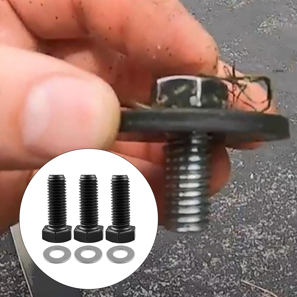 Blade Replacement Deck Spindle Bolts Mower Blade Kit Deck Spindle Blade Bolts Spindle Alloy Steel Precision Thread