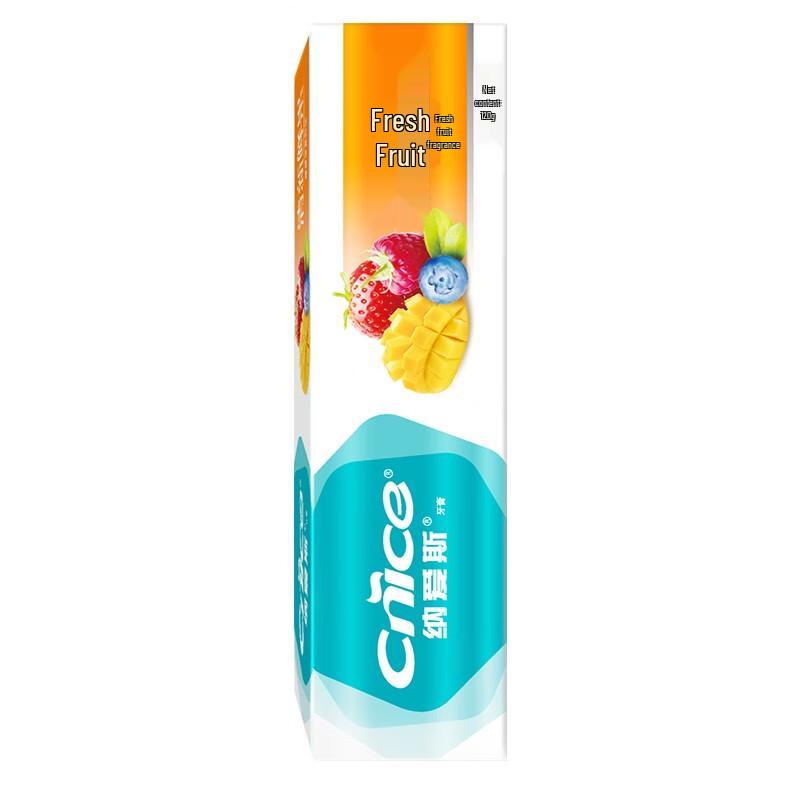 NICE Cool Ice Chrysanthemum & Fresh Fruit Toothpaste 5-Tube Bundle