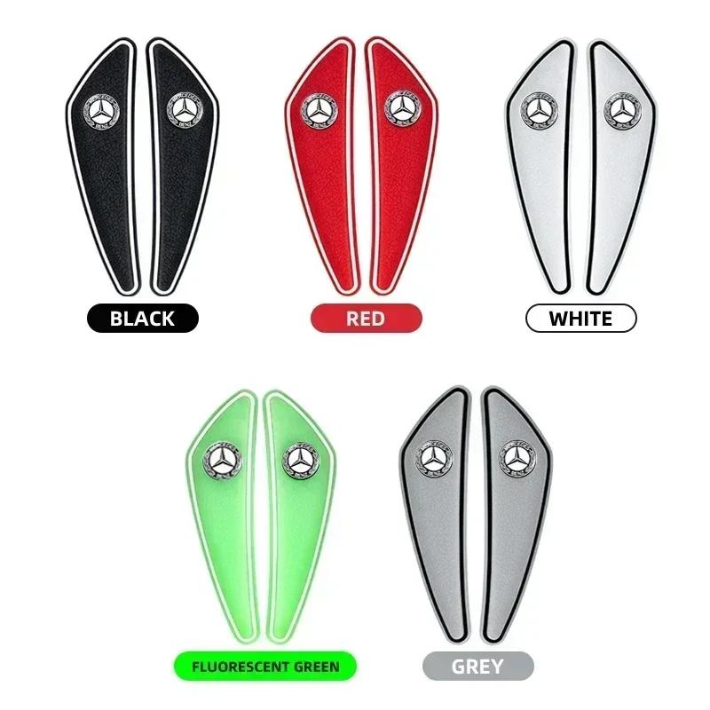 GOX3 4pcs Car Door Bumper Strip Protection Strip for Mercedes Benz AMG A B R G Class GLK GLA CLA GLB GLC C200 W176 Accessories