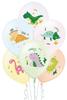 Dinosaur Balloons 12Inch 6Pcs.
