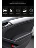 Volkswagen Golf 6 Door Panel Leather Wrap - Armrest Cover for Interior Renovation.