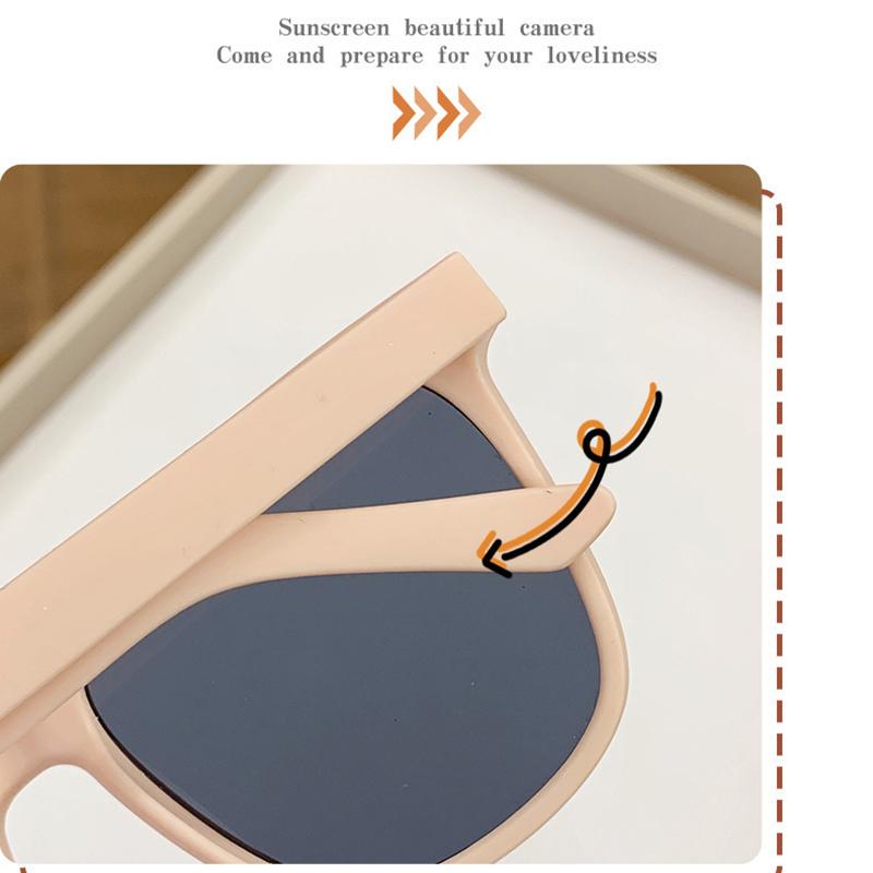 Children's Sunglasses Boy Baby Glasses Girl Personality Sunglasses Girl Non-polarized Fashion Accessory