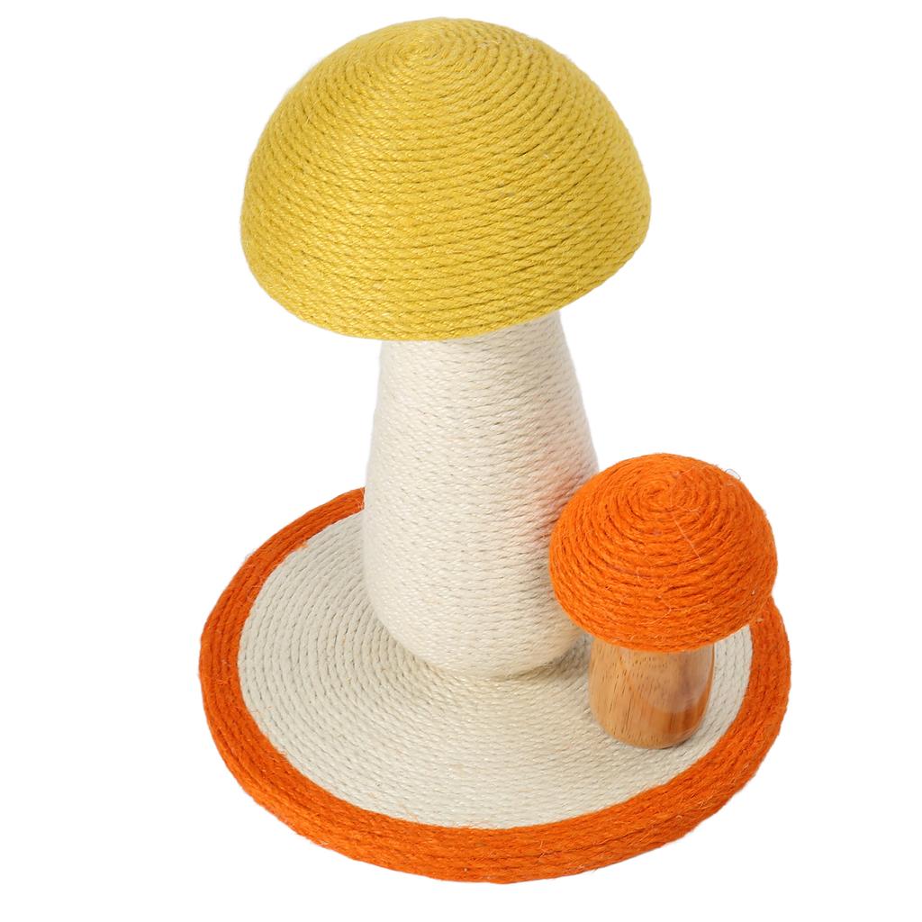 Katzenkratzbaum Krallenwetzen Interaktiv Pilzform Sisal Kätzchen Klettern Kratzer für