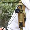 Heavy Duty Retractable Pull Badges ID Reel Carabiner Steel Wire Rope Buckle Key Holder Outdoor Tools