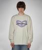 Ichidipeo Blur Heart Long Sleeve_Beige