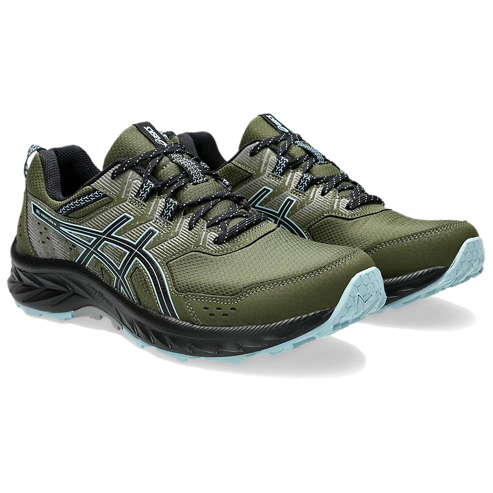 Asics Gel-Venture 9 Smog Green Smoke Blue Men Sneakers 1011B486-302