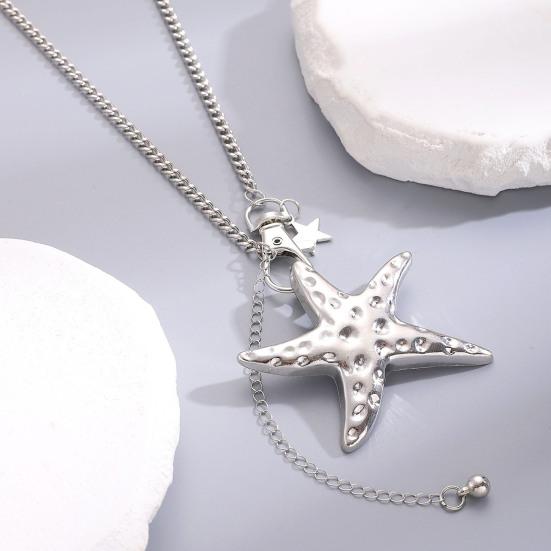 Seestern Taillenkette für Damen Boho Gürtel Verstellbare Länge Sommer Strandurlaub Accessoire für Kleider