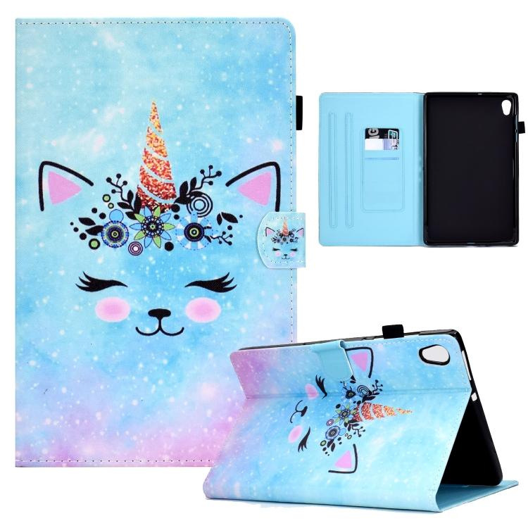 Кожаный чехол-книжка для Lenovo Tab M10 HD 2ND X306X со слотом для стилуса For Lenovo Tab M10 HD 2ND X306X