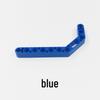 Compatible LEGO Technic 32009 11.5 Bent Beam 4495412, White Double-Bent Thick Link with Holes
