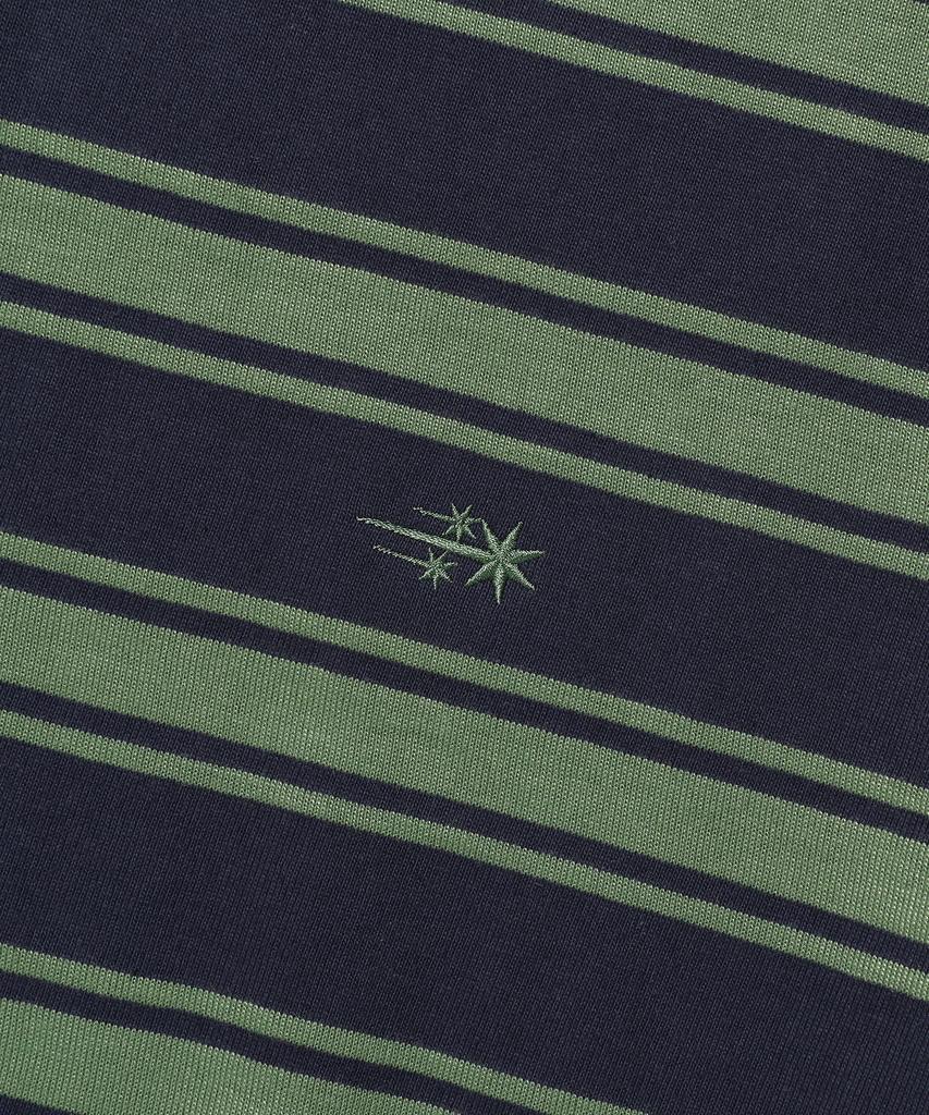 NICEGHOSTCLUB Multi Stripe 3Star Tee_Navy(Ng2Gmut540A)