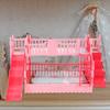 Bedroom Decoration Dollhouse Bunk Bed Pretend Play Dollhouse Furniture  Children Toy