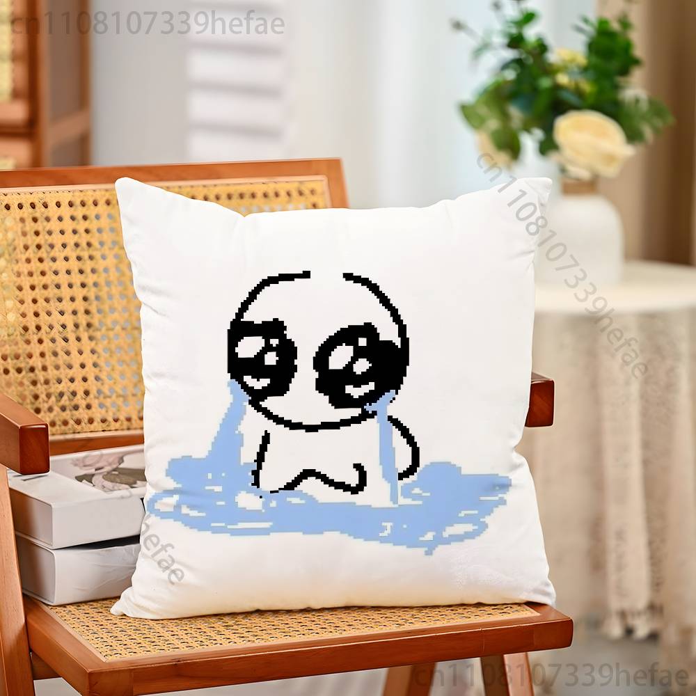 TBH Autism Creature Yippies Pillow Cases for Bedroom Living Room Sofa Home Decor Polyester Cushion Cover with Zipper