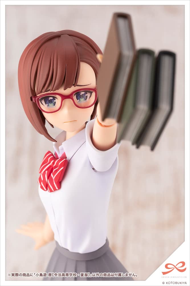 Kotobukiya Sosai Garden Kotoriyu Koyomi High Height 153mm Scale Plastic Model Molding Color JK011 Girls' [Reiho School/Summer Clothes] Approx. 1/10