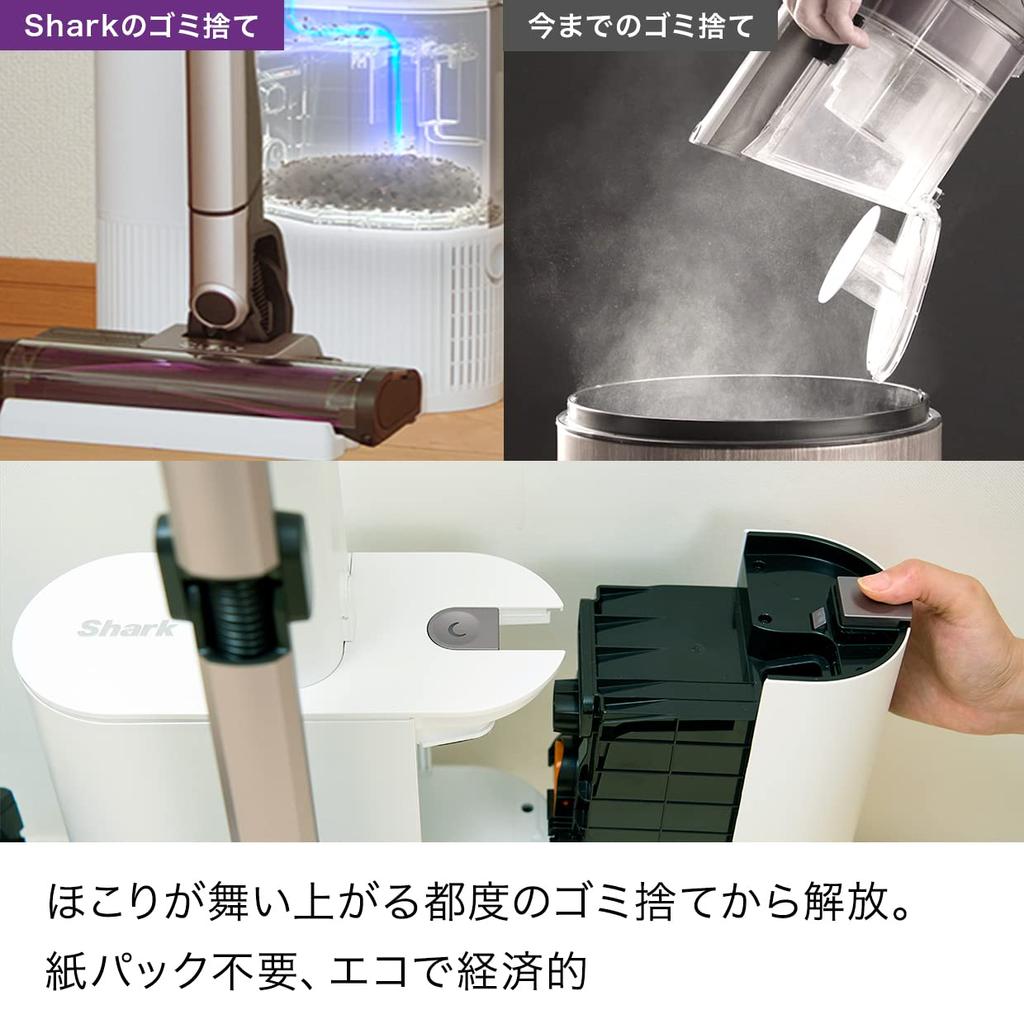 Shark Vacuum Cleaner Stick Cordless EVOPOWER SYSTEM CS851JMVAE Mauve Gray iQ+