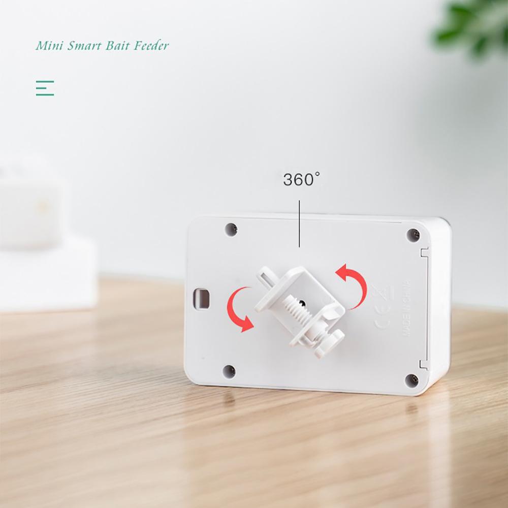 Kleiner Fisch Automatischer Futterautomat Smart Futterautomat Timing Quantitativ Aquarium Zubehör Guppy Futterspender Für Zierfische