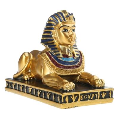 Egyptian Sphinx Figurine Resin Statue for Unique Home and Office Decoration Needs Miniature Model