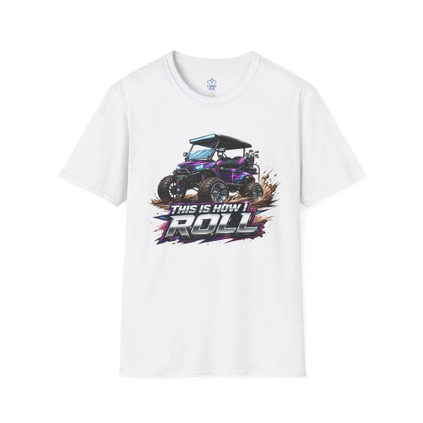 This Is How I Roll Golf Cart T shirt | Golfing Shirt XL