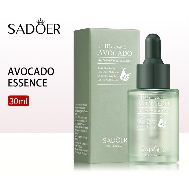 Avocado-Hautpflegeessenz, elastische und feuchtigkeitsspendende Essenz, feuchtigkeitsspendende und feuchtigkeitsspendende Essenz, verkleinernde Poren, erfrischende Essenz