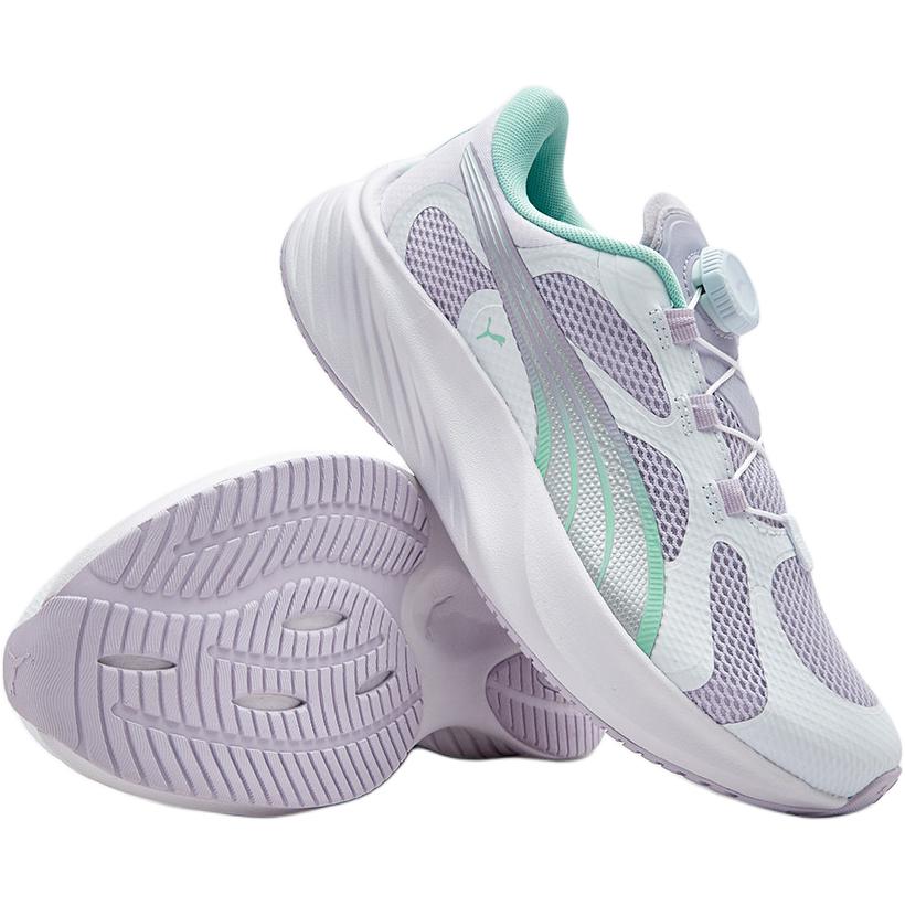 Puma Pounce Lite Disc Jr Fashion Retro Versatile Training Sprint Racing Durable Lightweight Shock Absorption Low Top Running Shoes 404329-03