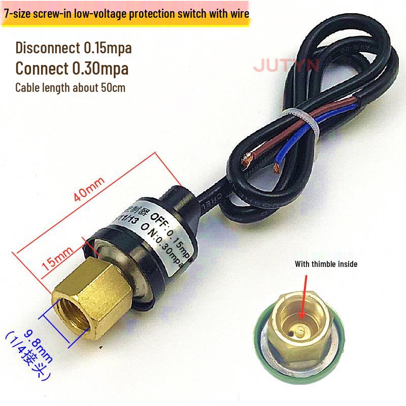Air Conditioner Heat Pump Compressor Pressure Switch with High/Low Protection