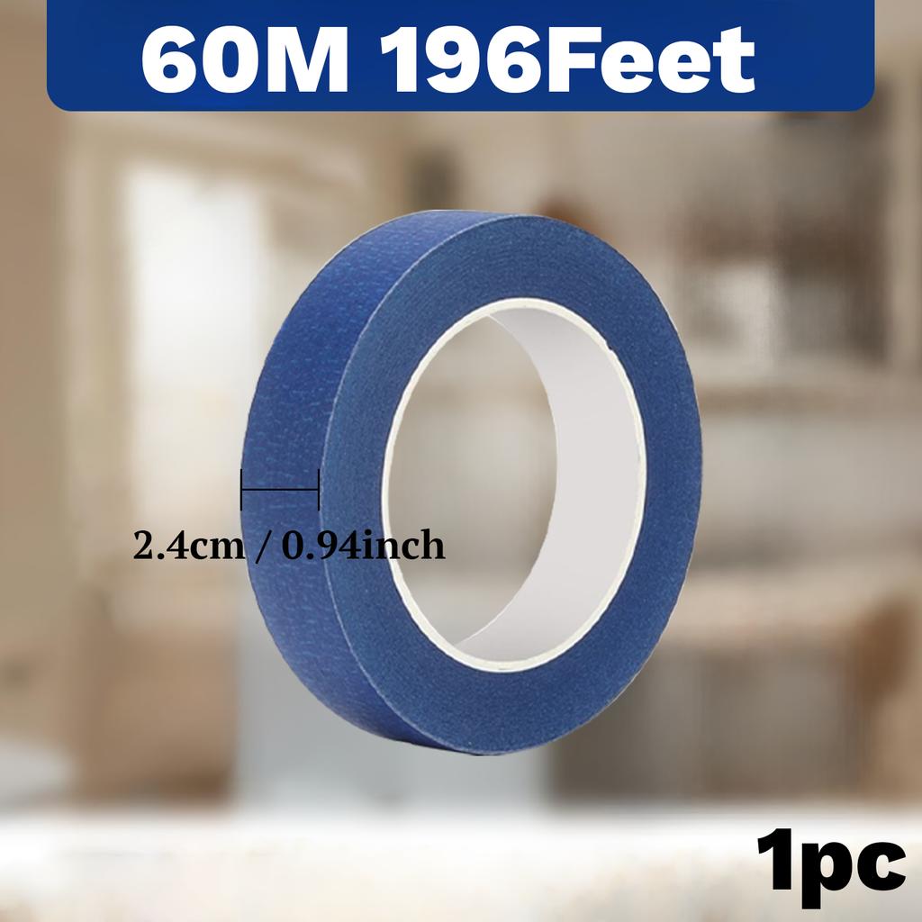 Blue Painters Clean Peel Masking Tape Adhesive DIY Painting Paper Painter Decor Craft General Purpose
